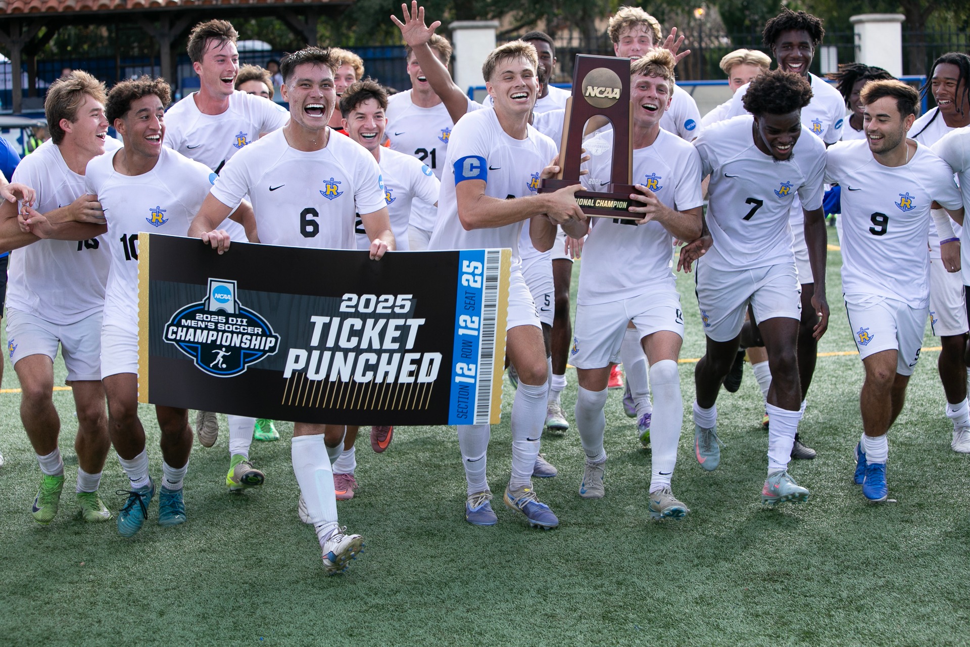 MSOC Regional victory celebration