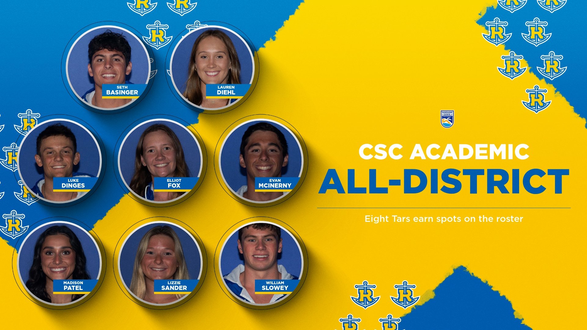 SWIM CSC Academic All-District 2025