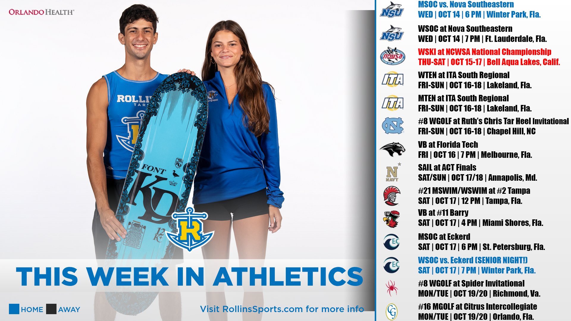 This week in athletics october 14