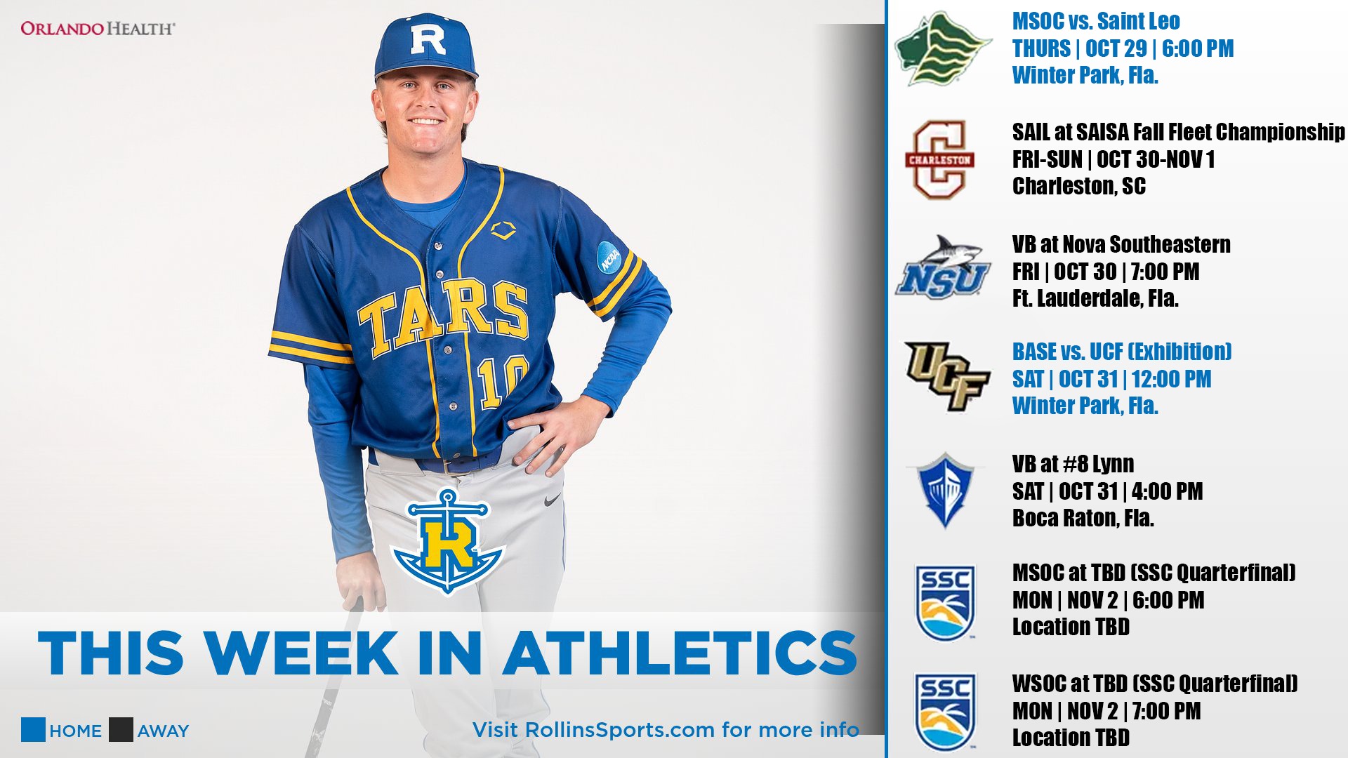 This Week in Athletics October 28