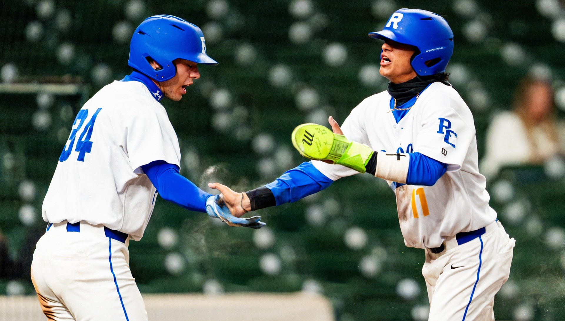 BASE Bejarano and Hughes high five