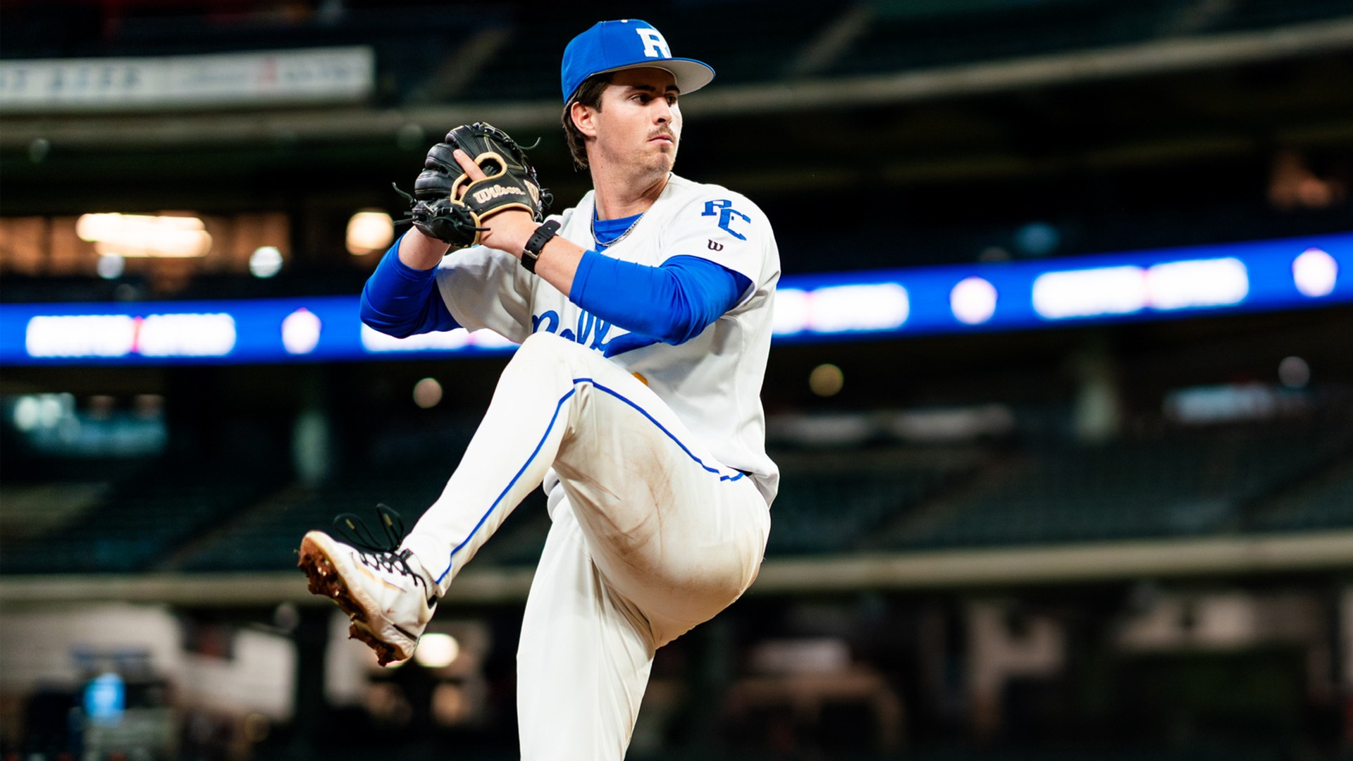 BASE Bret Dennis pitching 