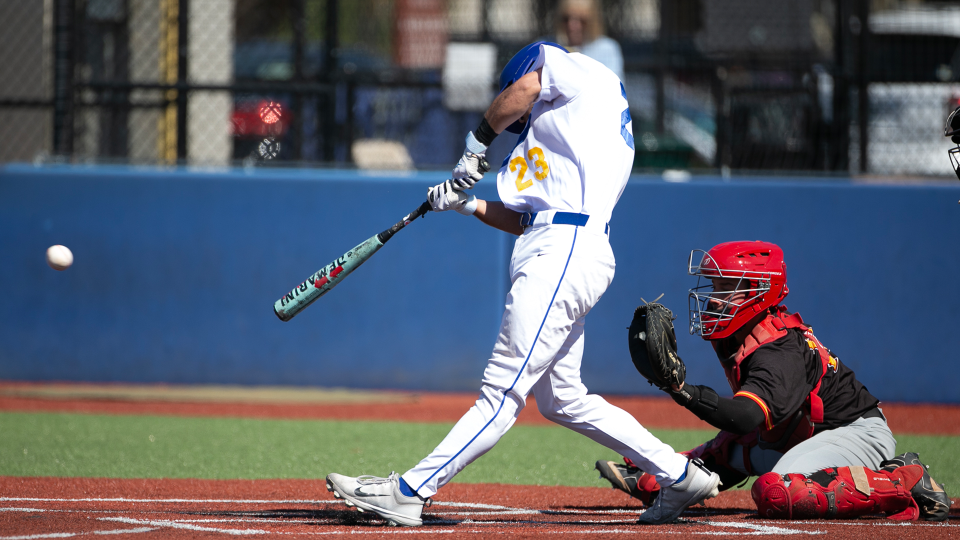 BASE Joey Rubin hitting