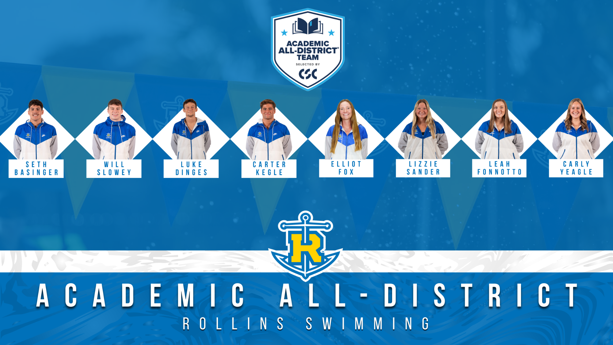 Swim CSC Academic All-District