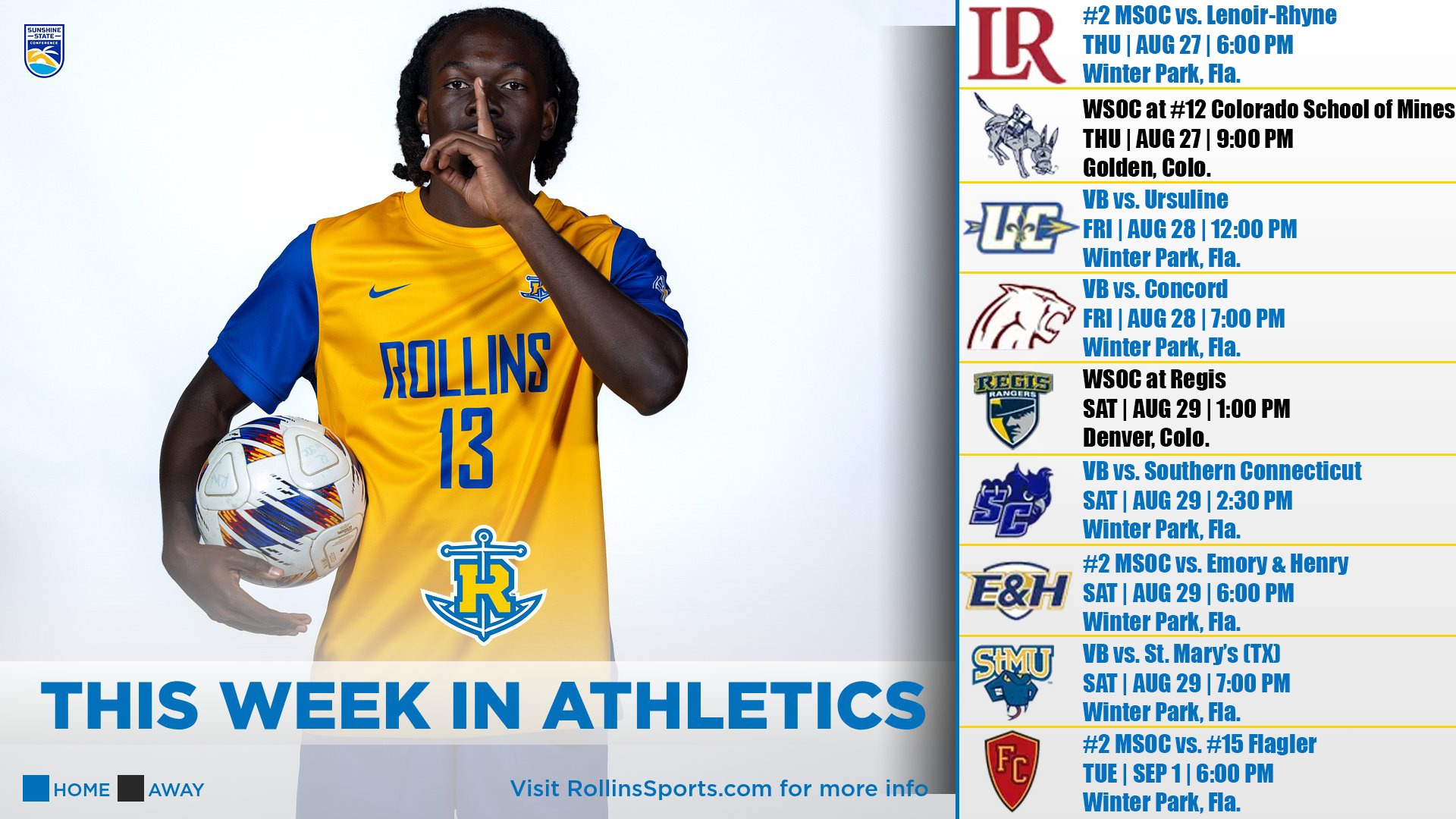 This week in athletics aug 26