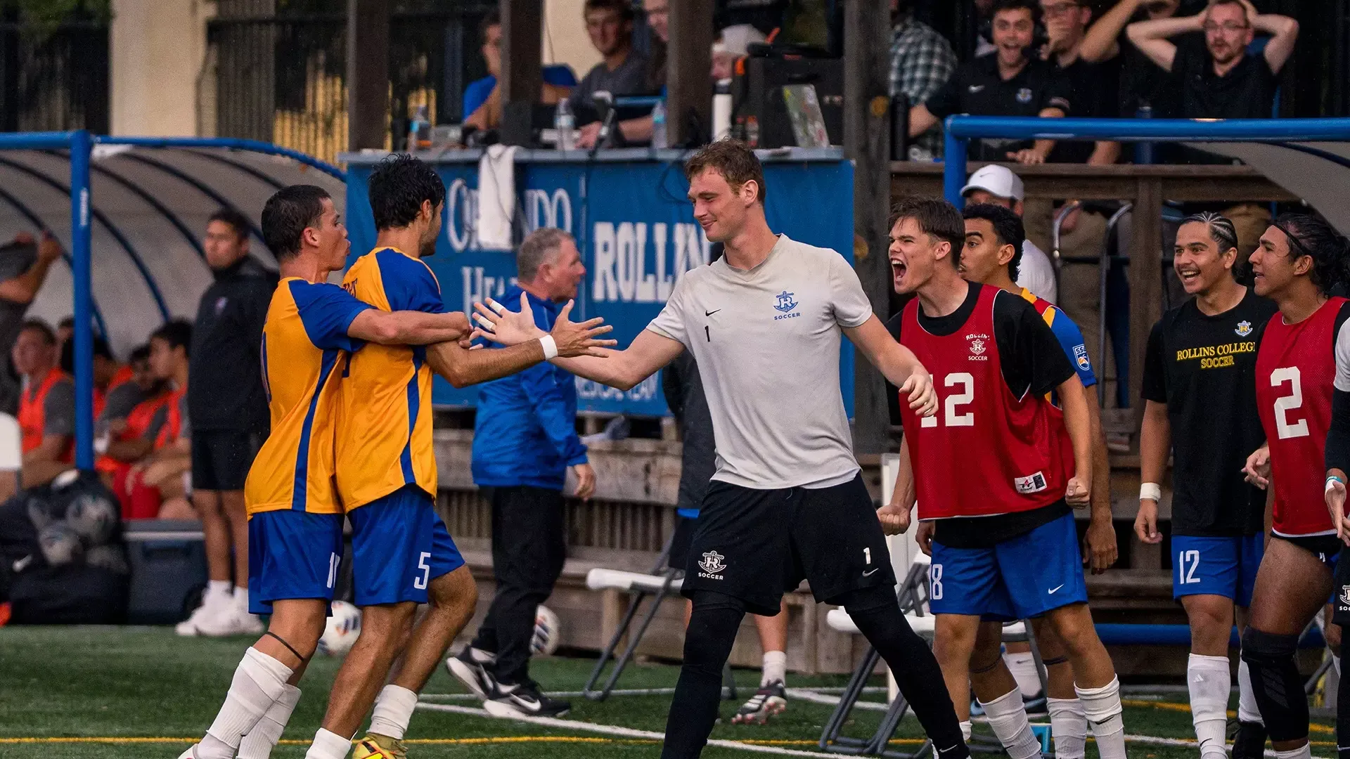 MSOC Pablo Herrero goal celebration