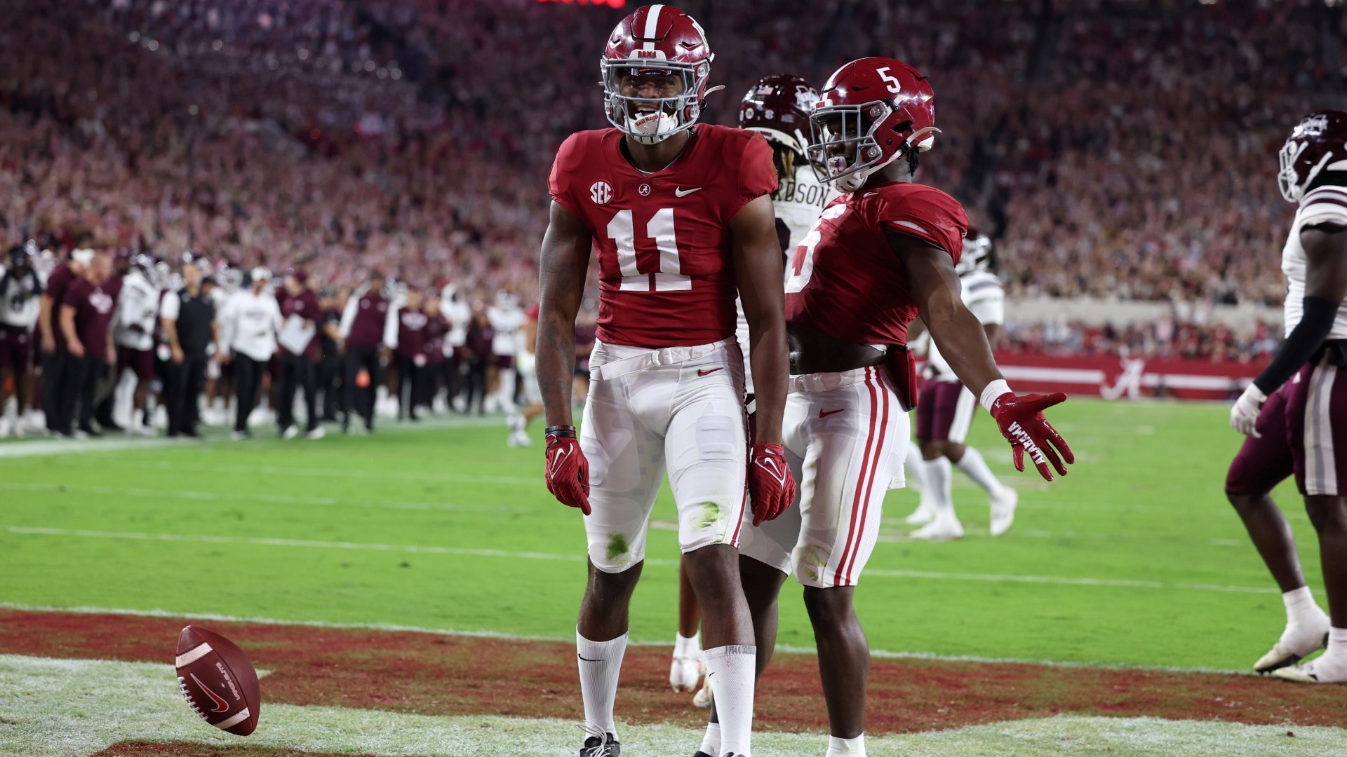 Traeshon Holden Football University of Alabama Athletics