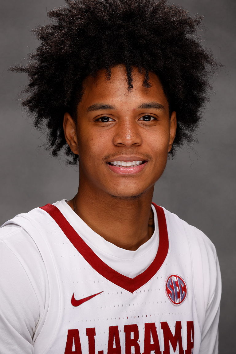Official Aden Holloway headshot, Alabama Crimson Tide