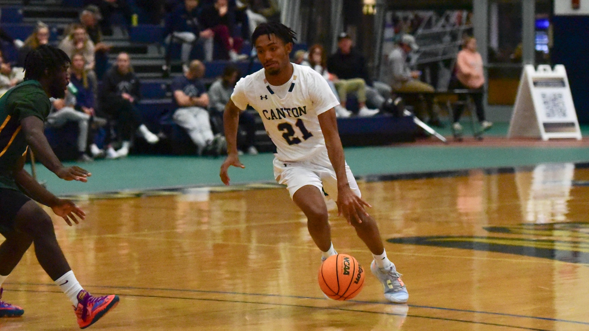 Fields Nets GameHigh 22 Points in Setback v. MMA SUNY Canton Athletics