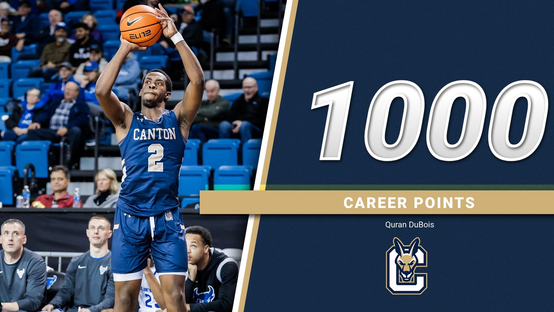 DuBois Eclipses 1,000 Career Points in Road Loss at Farmington SUNY