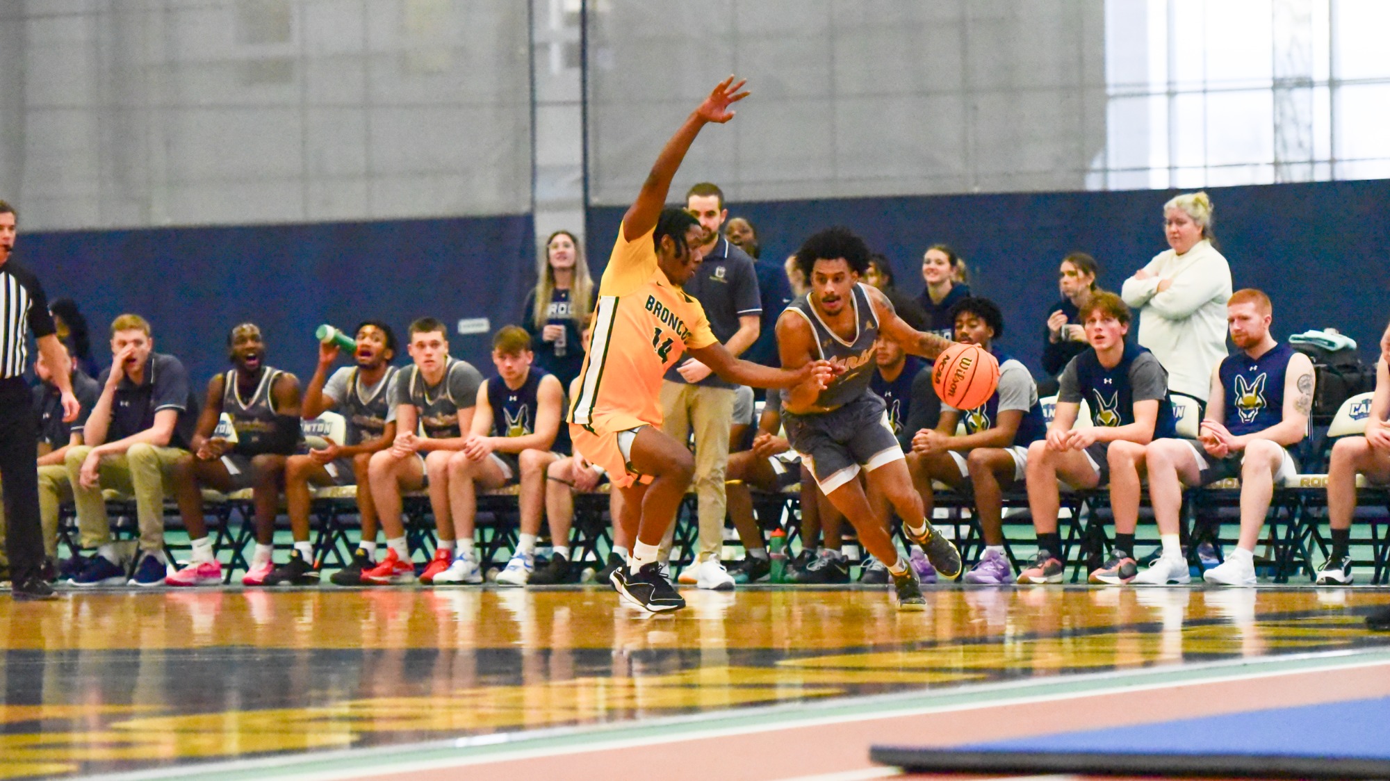 Williams & Larson Pace Roos in Seesaw Battle at Clarkson SUNY Canton
