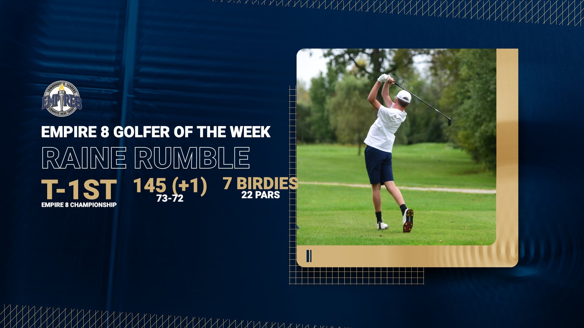Rumble E8 Golfer 101326