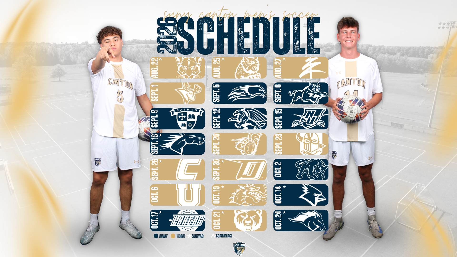 2026 MSOC Schedule