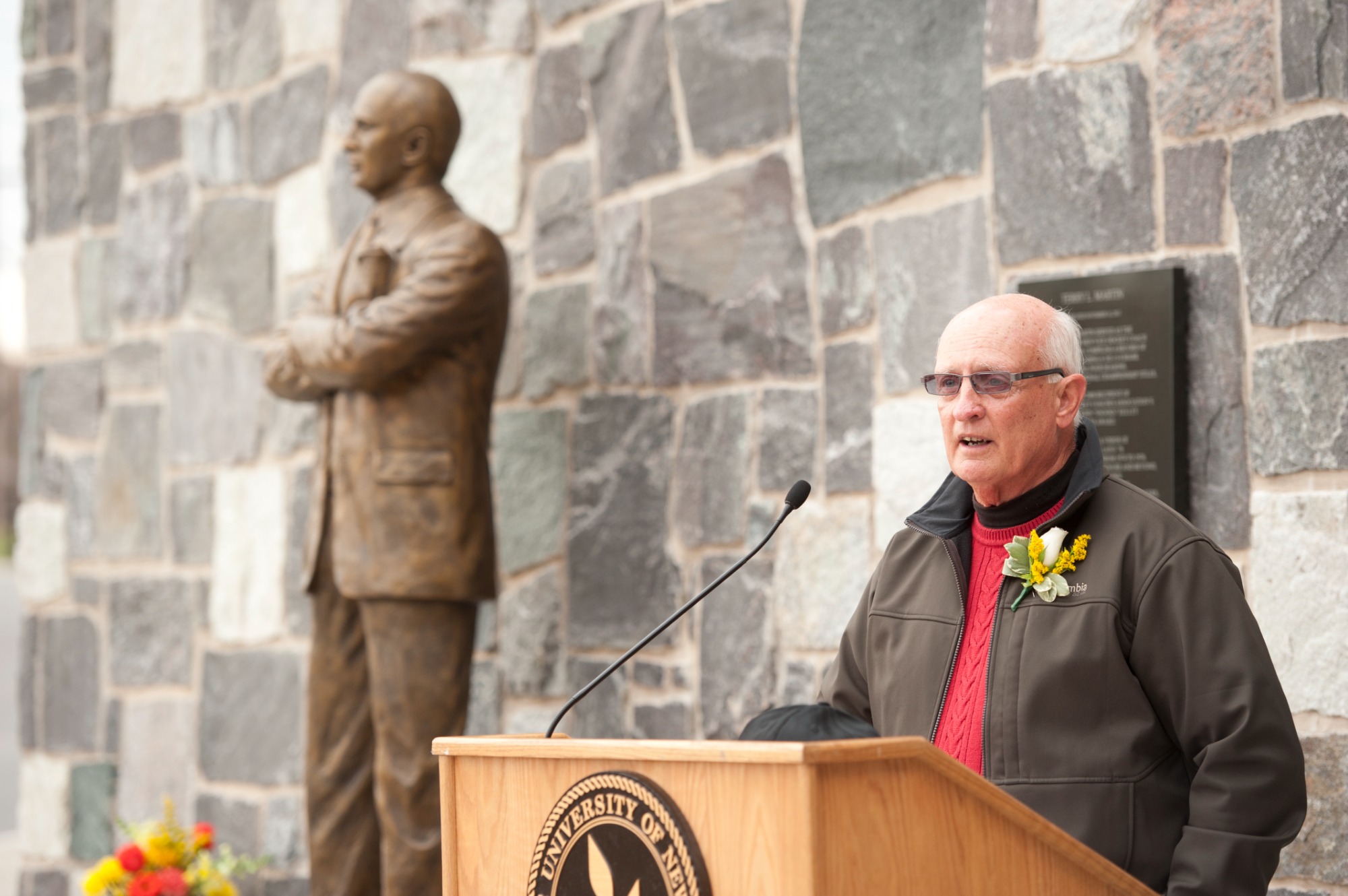 Terry Martin Statue Ceremony (November 2013)