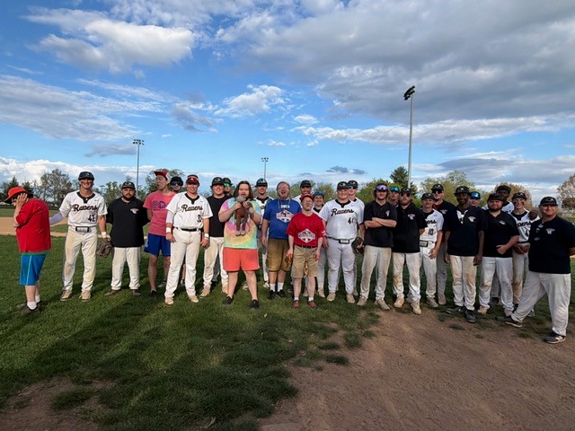 Baseball Team on Challenger Day
