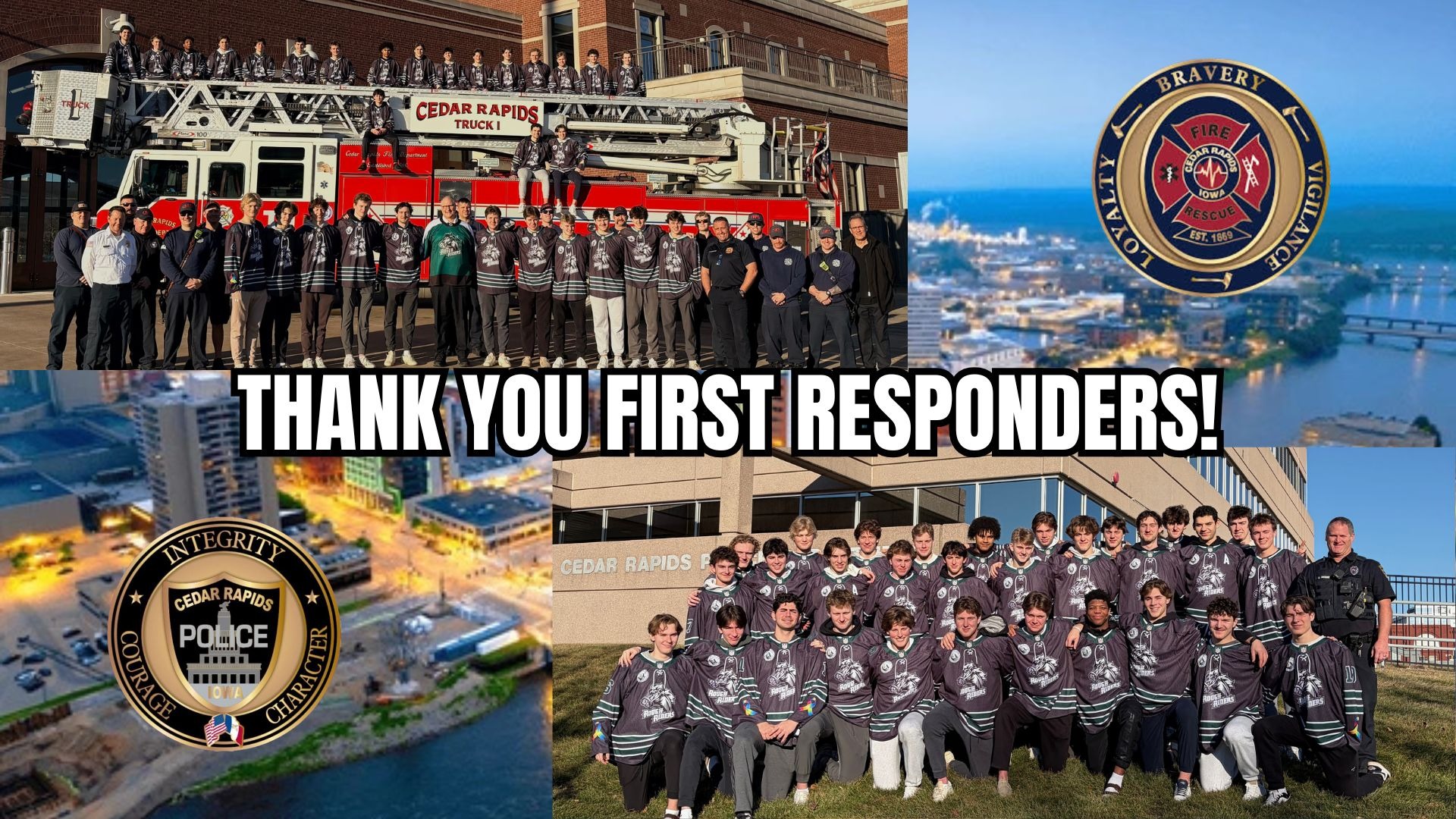 Thank you first responders!
