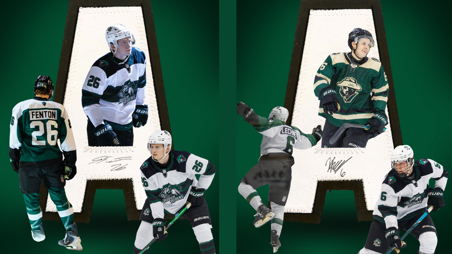 Assistant Captains - Lechner & Fenton
