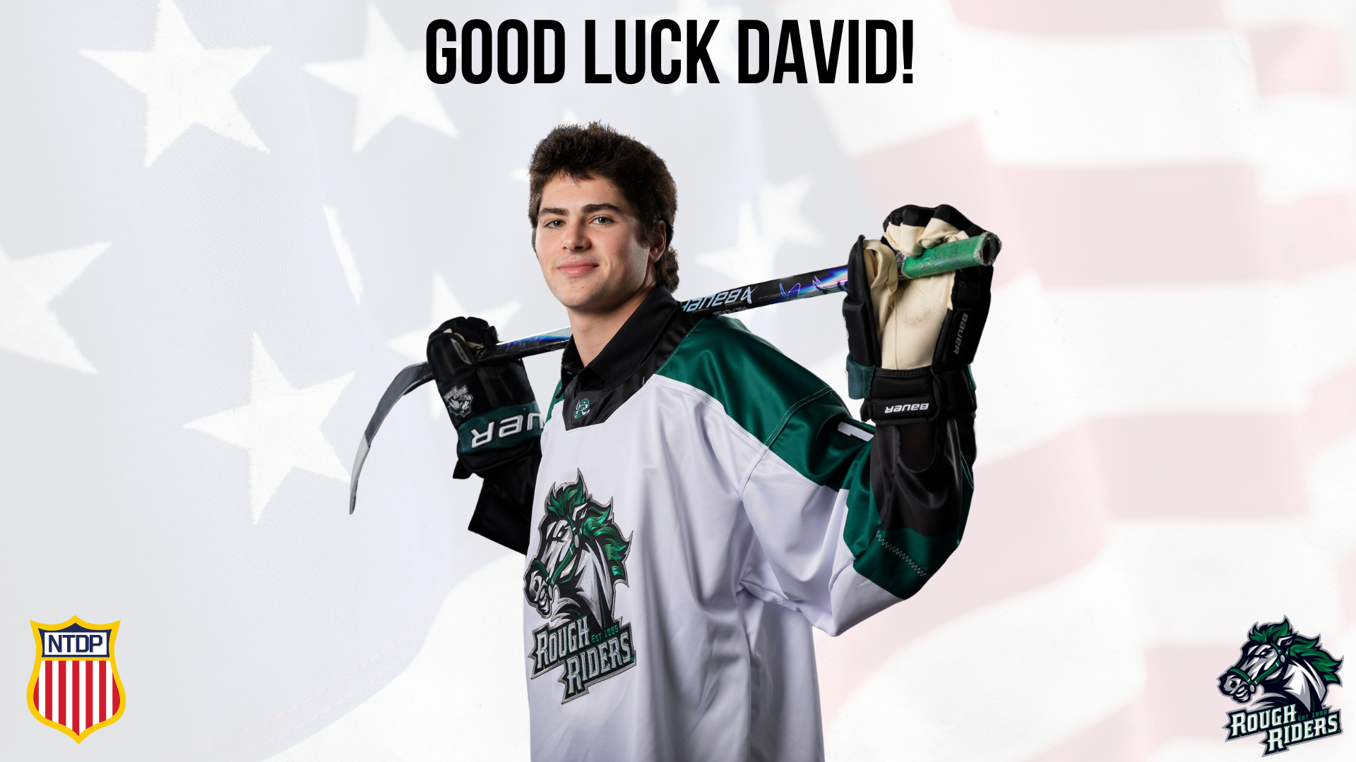 Good Luck David Bosco 
