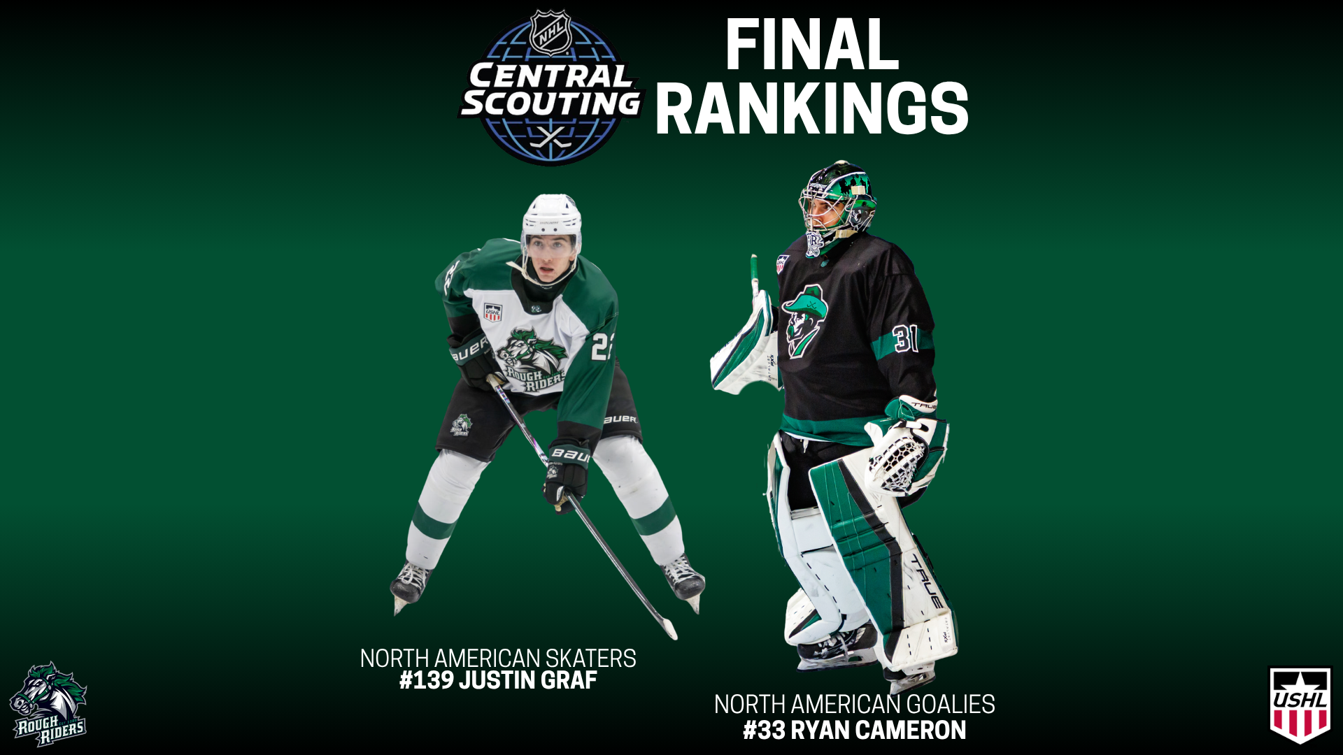 NHL Final Central Scouting Rankings