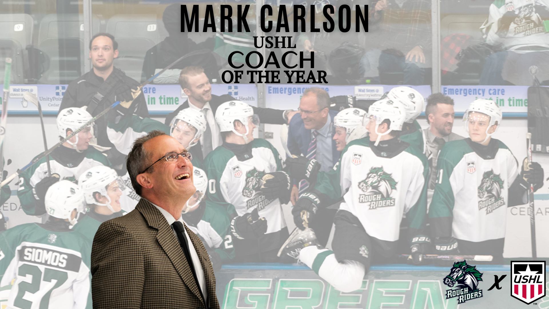 Mark Carlson Coach of the Year Cover