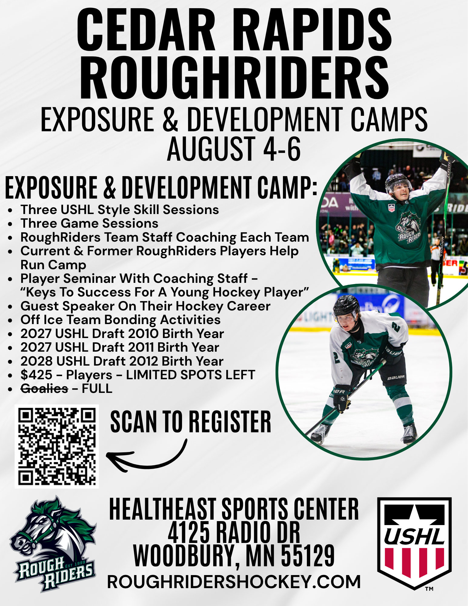 2026 Futures Camp Flyer