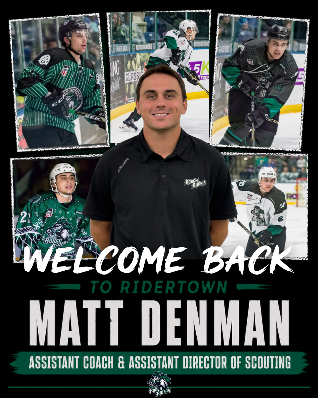 welcome back Matt Denman!