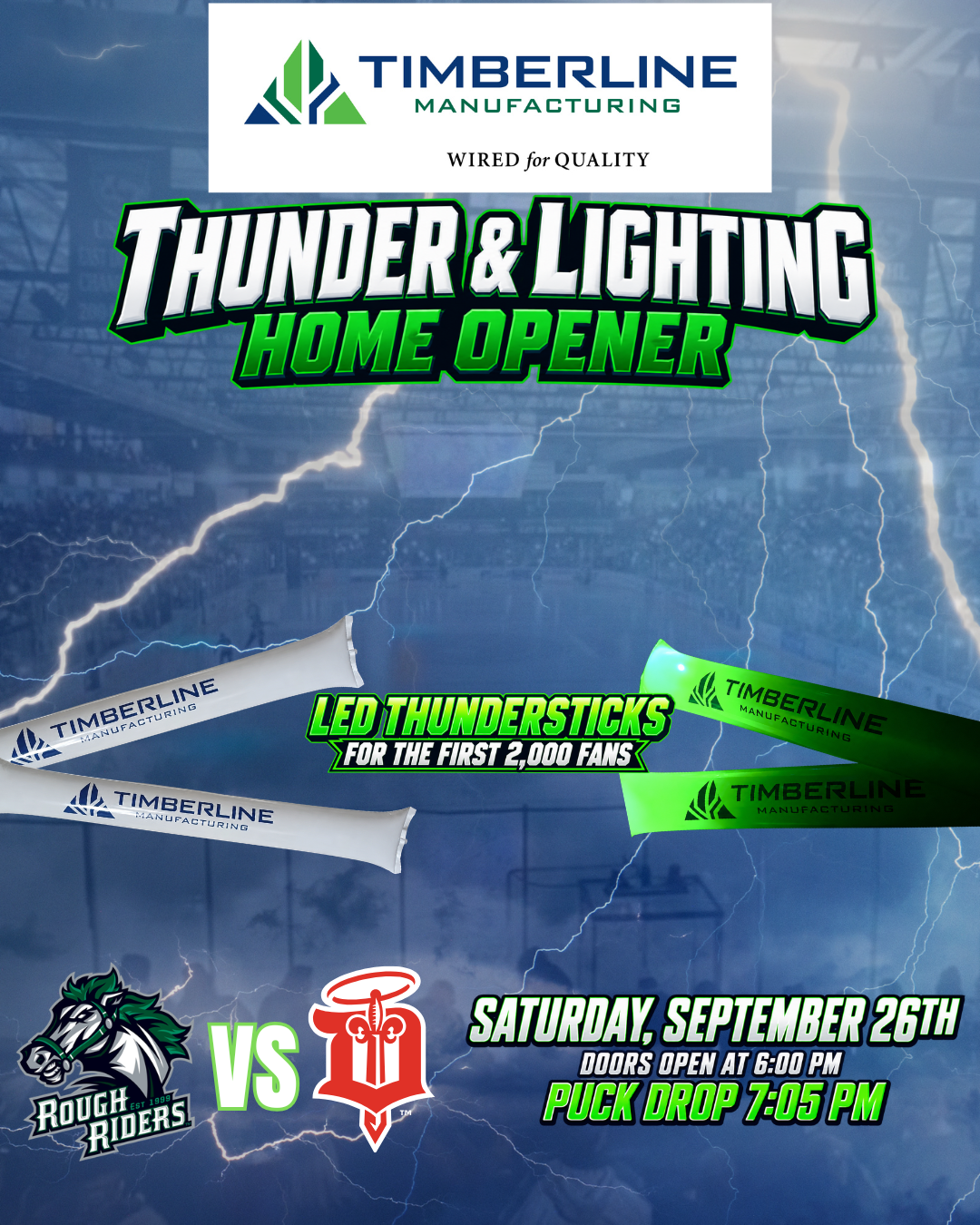 26/27 Home Opener Graphic
