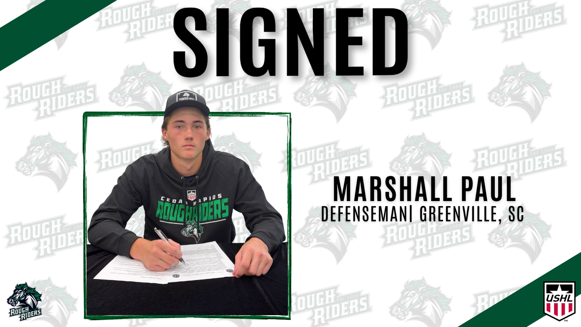 Marshall Paul Signing Cover