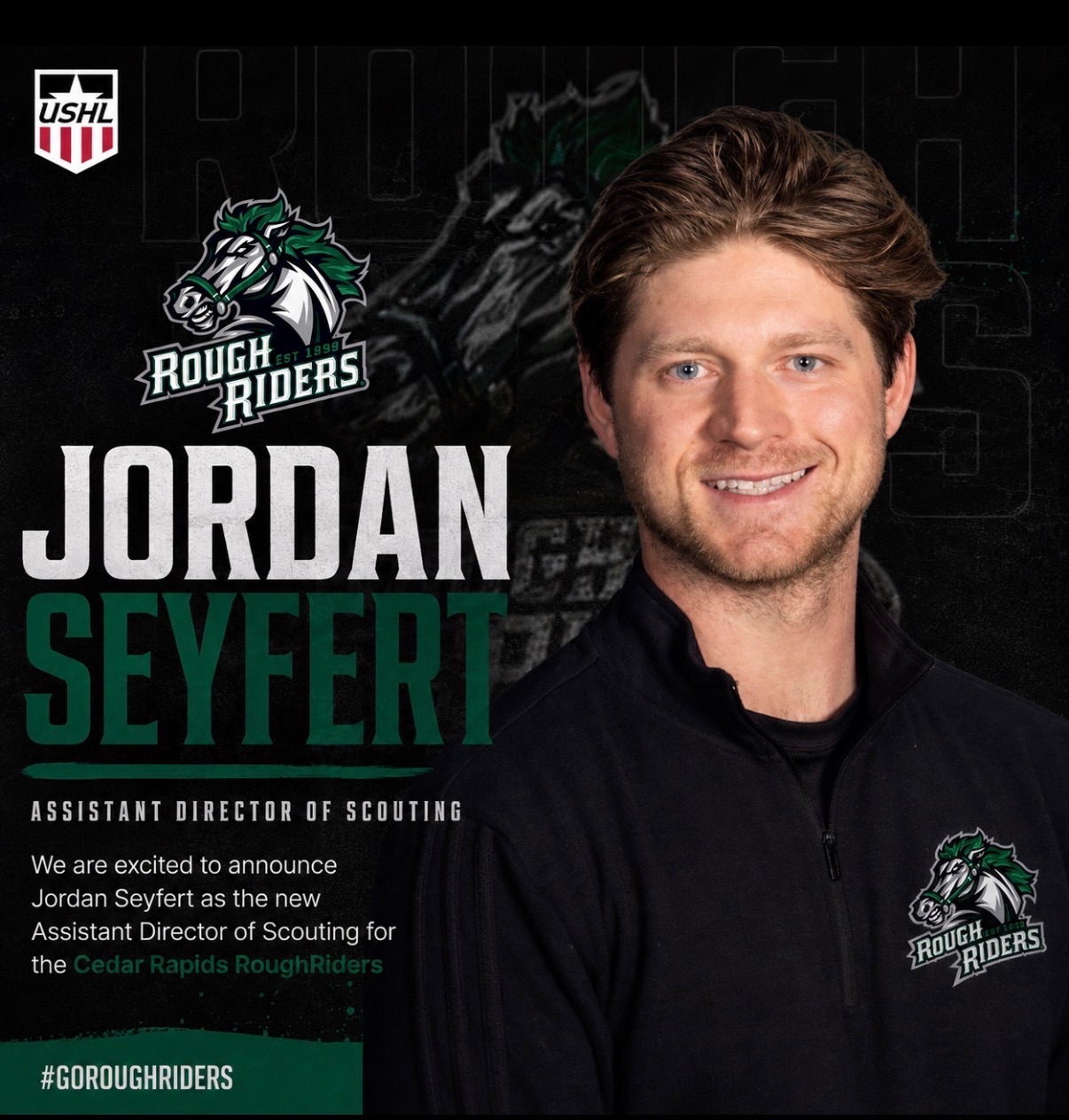 Welcome Jordan Seyfert!