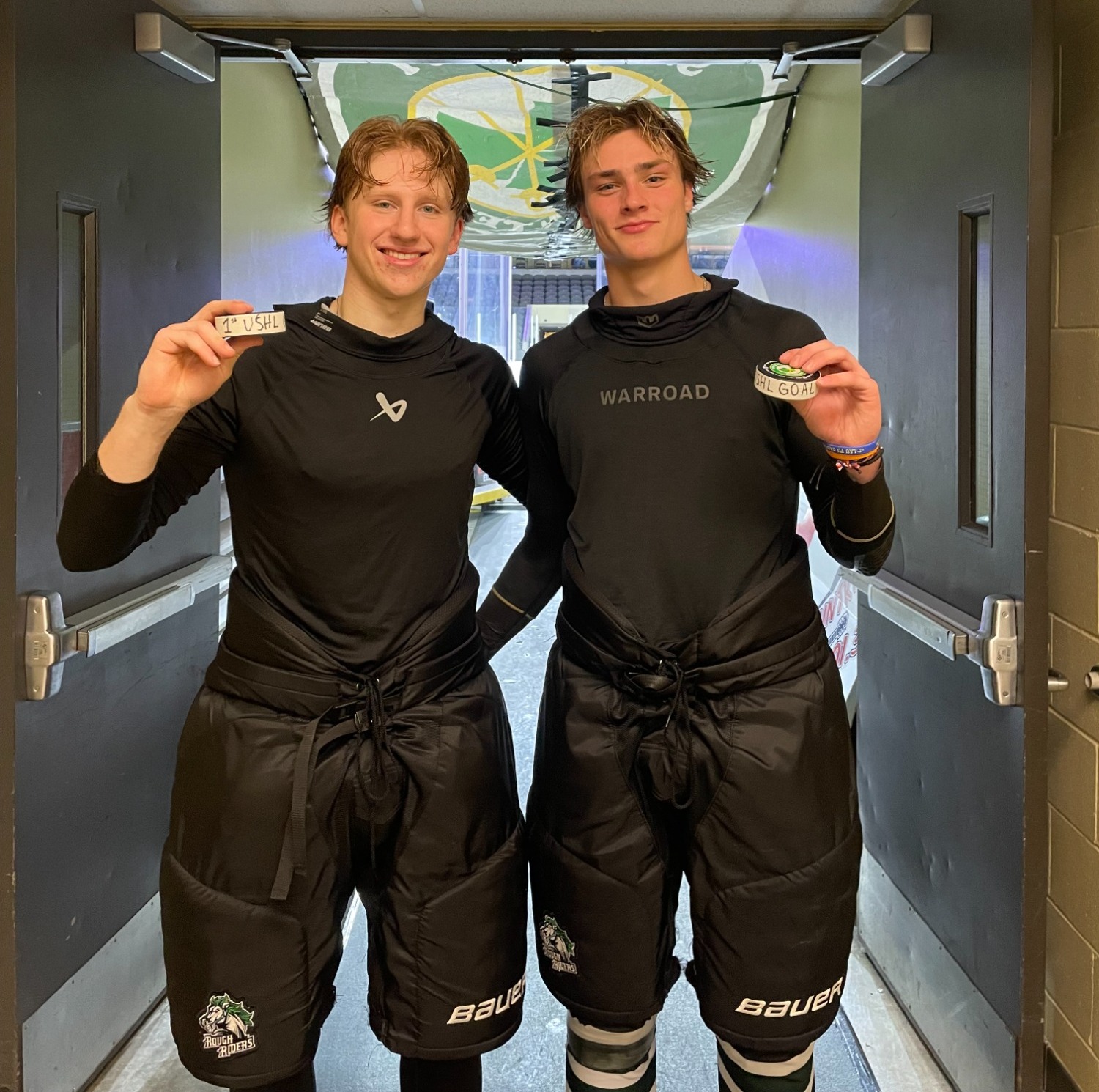 Sherman & Fournier 1st USHL goals