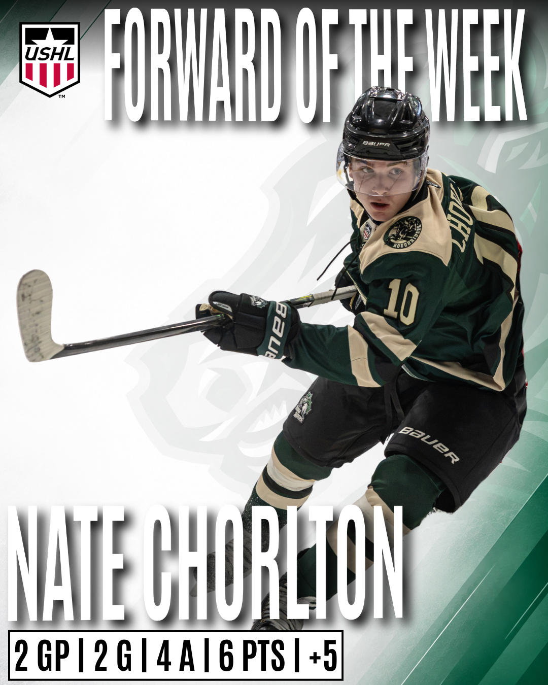 Chorlton Forward of the week 9.26/27