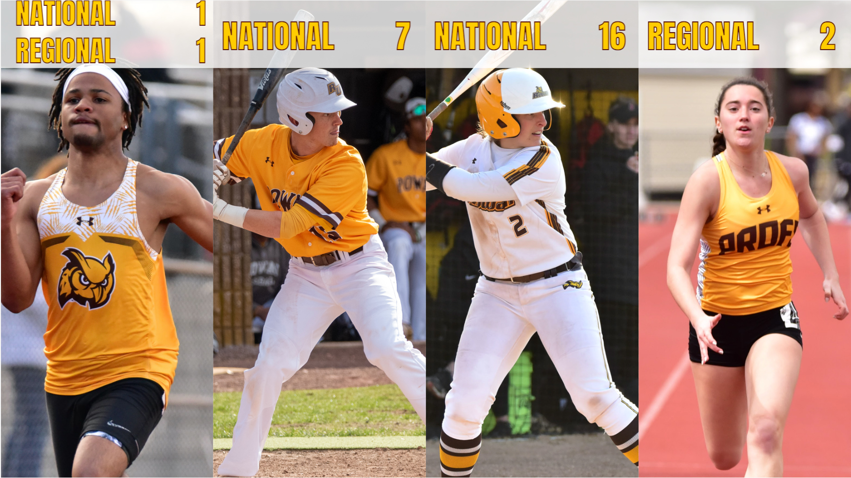 Rowan Rankings Update April 13, 2022 Rowan University Athletics