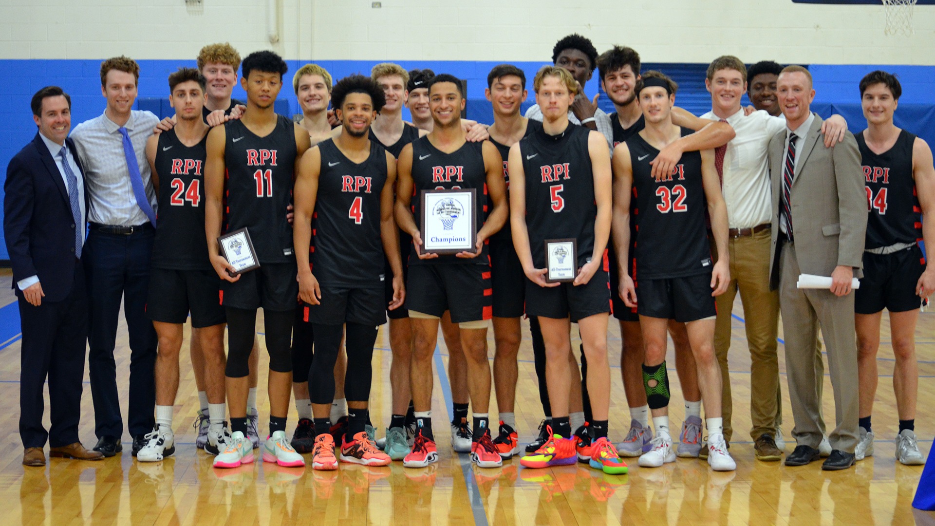 No. 20 Men's Basketball Wins TipOff Tourney Rensselaer Polytechnic Institute Athletics