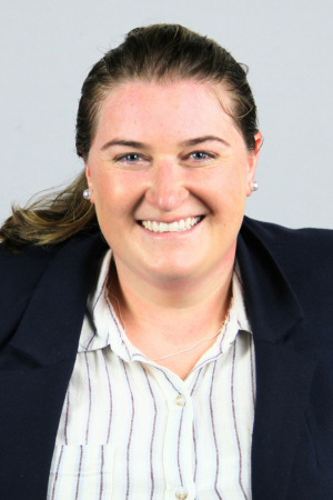 Assistant Coach Jennifer Wilson of the RPI women's hockey team