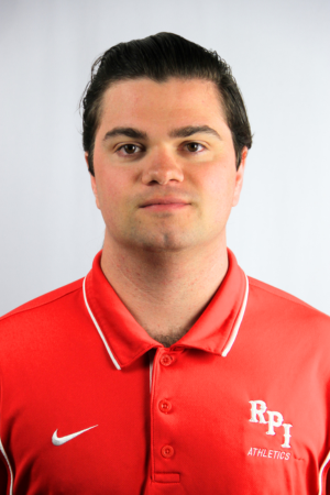 Assistant Coach Julian Boehning of the RPI men's soccer team