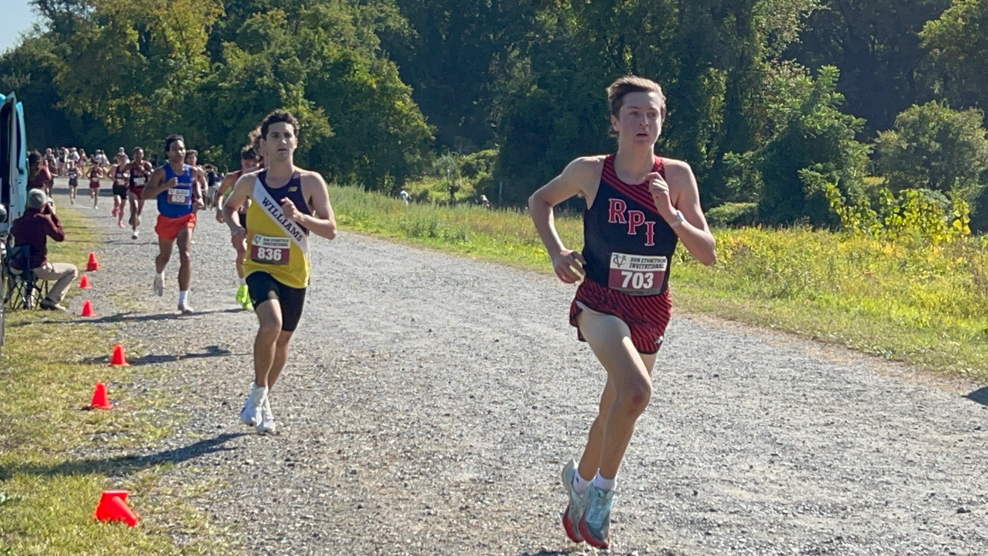 The 2025 RPI men's cross country team
