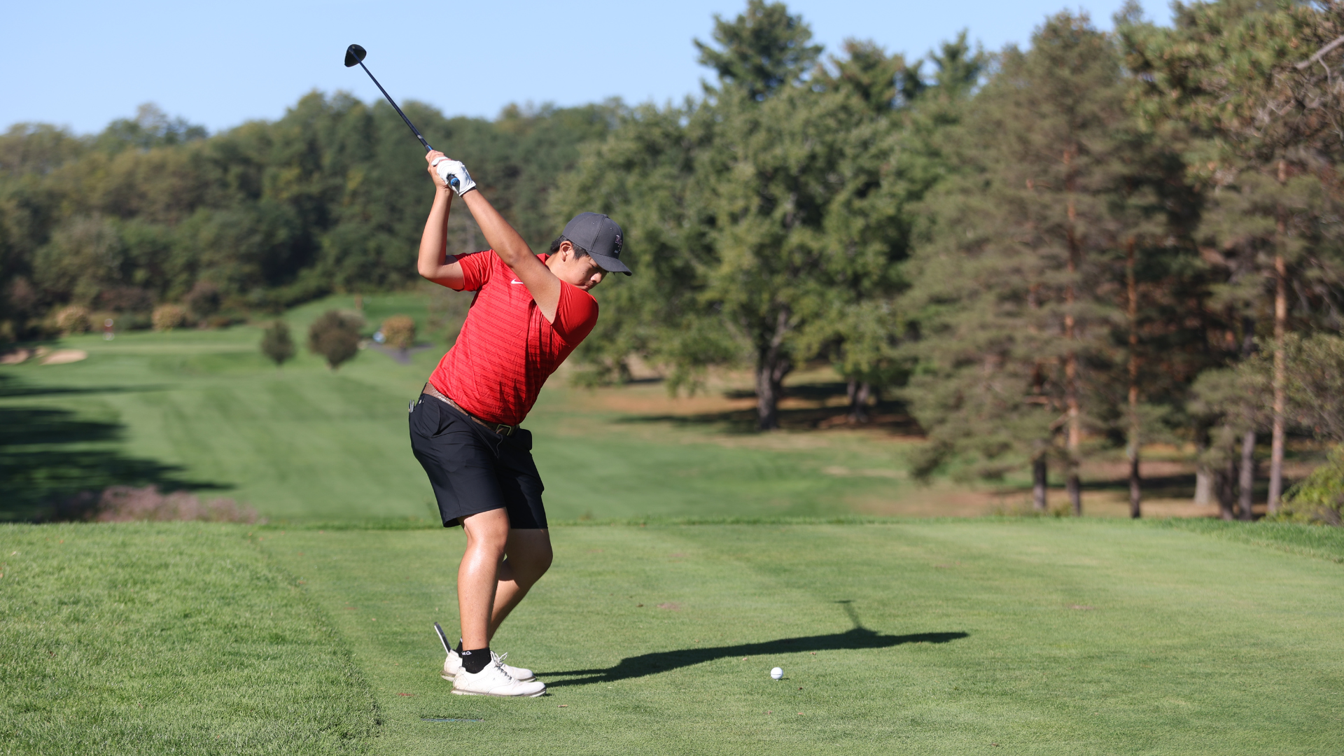 Zydon Yuan of the 2025 RPI Golf Team at the RPI Collegiate Invitational on Monday, October 6, 2025 in Albany, New York