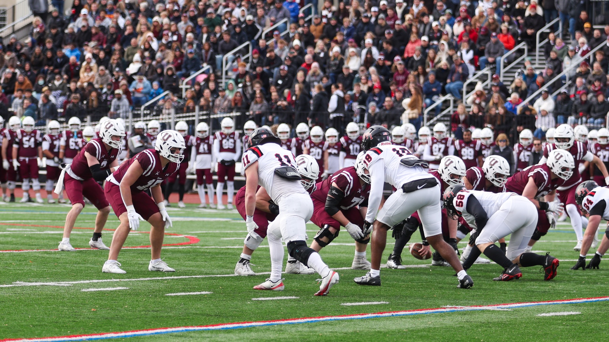 RPI Football in action versus Union on Saturday, November 15, 2025 in Schenectady, NY.
