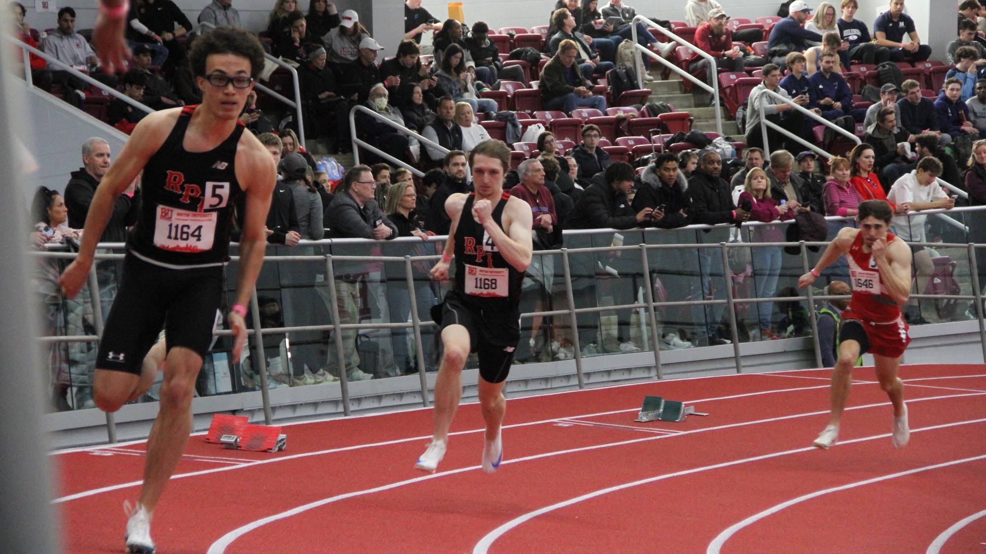 The 2024-25 RPI men's indoor track & field team