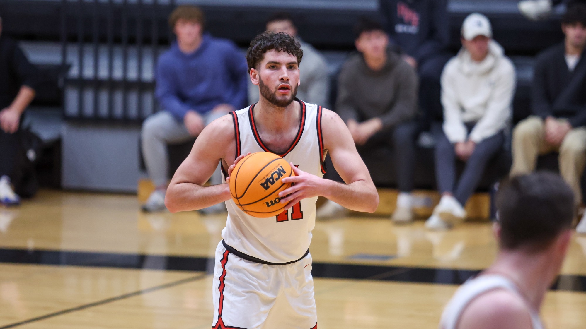 Andrew Deppe of RPI Men’s Basketball in action versus St. Lawrence on Saturday, December 6, 2025 in Troy, New York. 