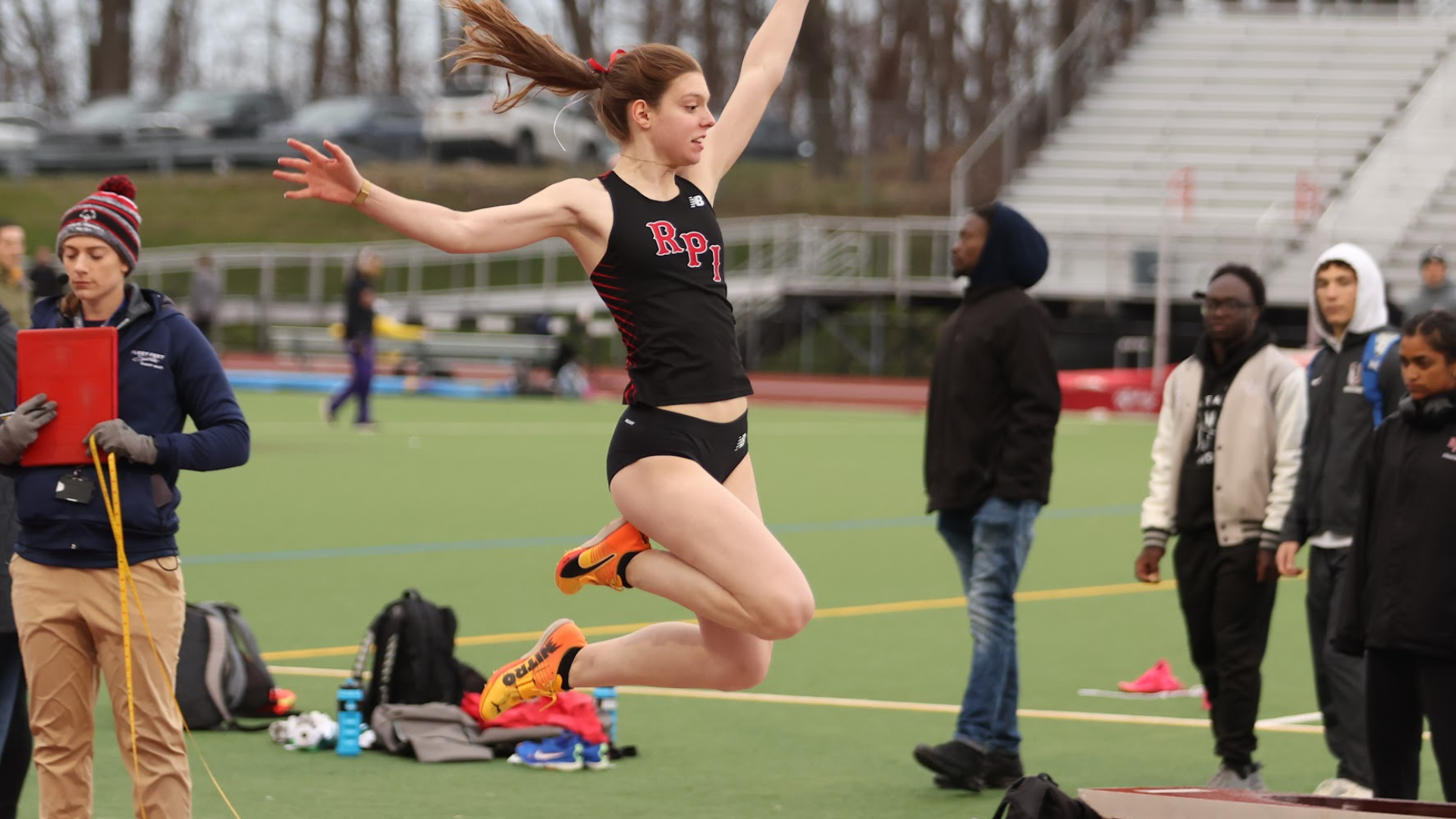 RPI Track and Field in action on Friday April 11 2025 in Troy New York.