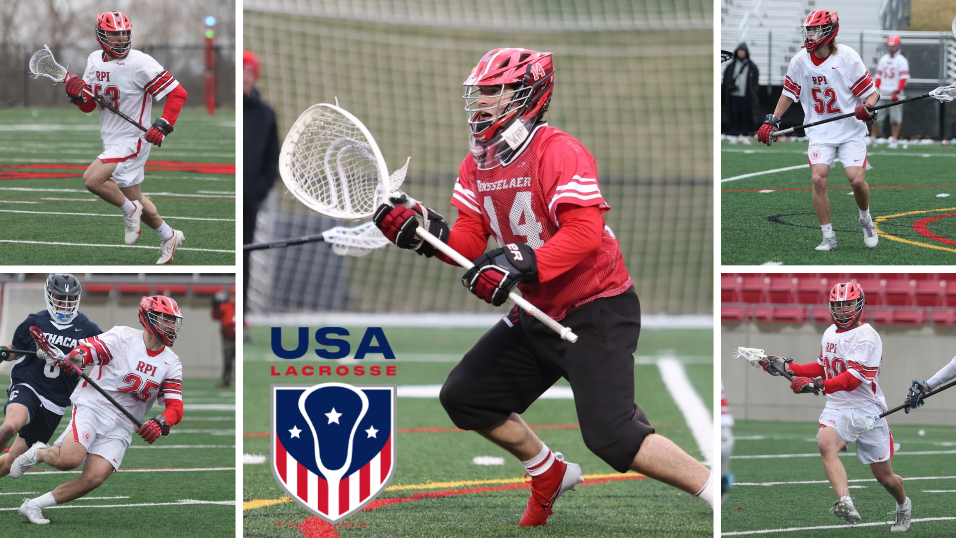 Graphic for the 2025 USA Lacrosse Division III Men's Lacrosse All-America Teams