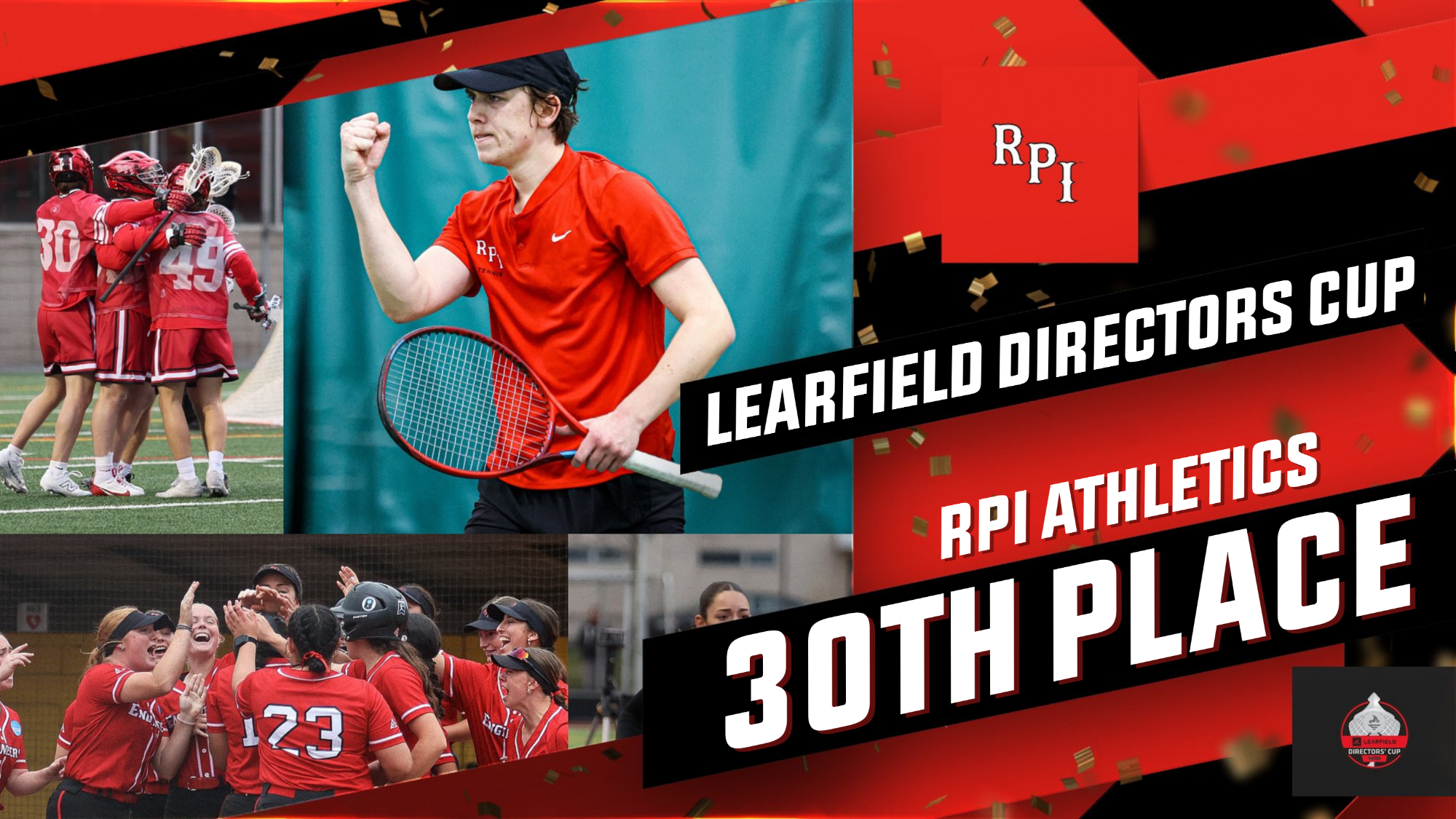 Graphic for the 2025 Learfield Director's Cup final standings