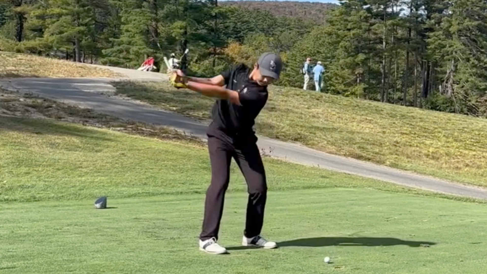 The 20265 RPI Golf team in action at the Williams College Invitational