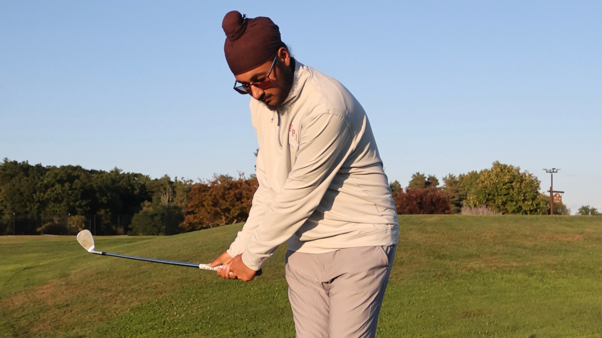 Zydon Yuan of the 2025-26 RPI Golf team