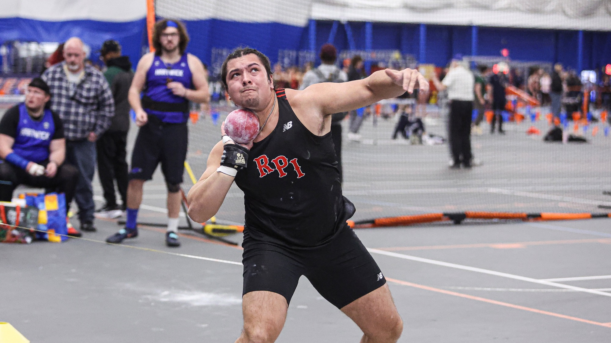 RPI Track and Field in action on Friday, January 16, 2025 in Utica, New York. 