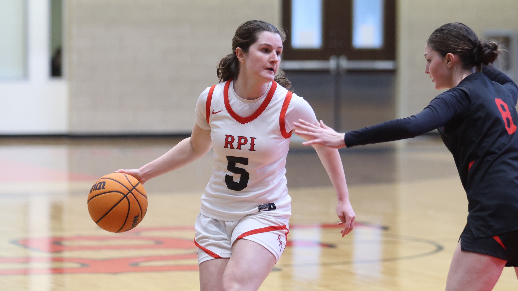 Sydney Blaney of the RPI Women’s Basketball team in action versus Bard on Saturday, January 3, 2025 in Troy, New York. 