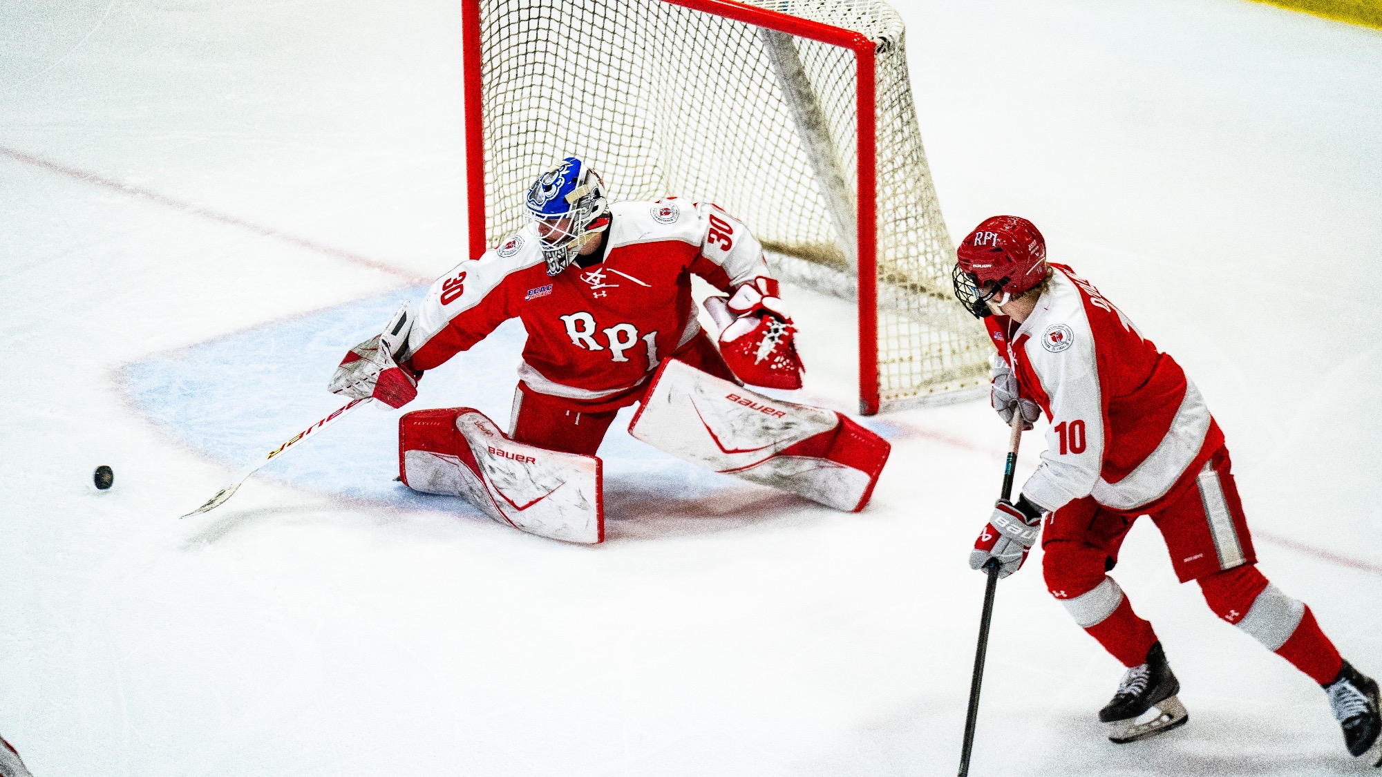 Nate Krawchuk in action at the University of Vermont on Saturday, January 3, 2026 in Burlington, Vermont