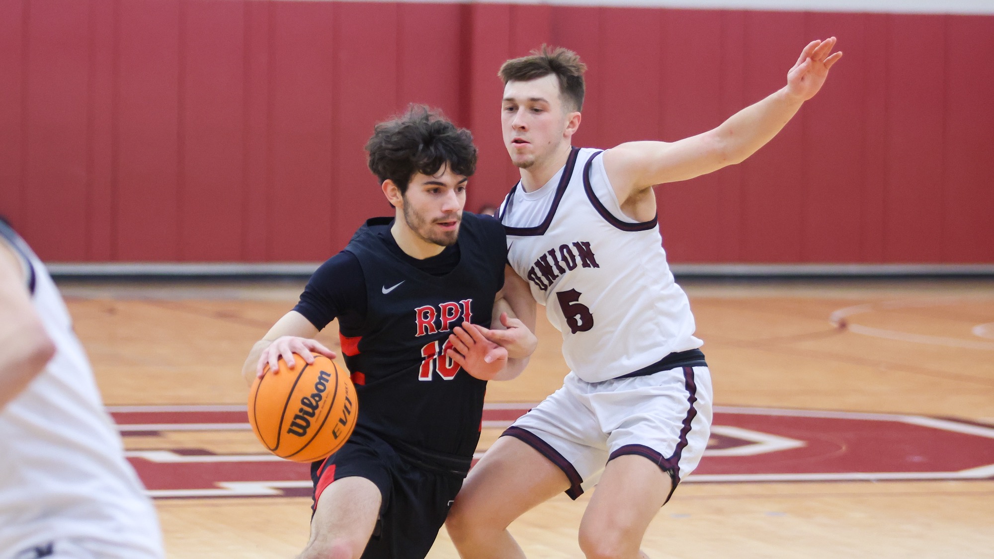 Billy Feeks of RPI Men’s Basketball in action at Union on Saturday, January 31, 2026 in Schenectady, New York. 