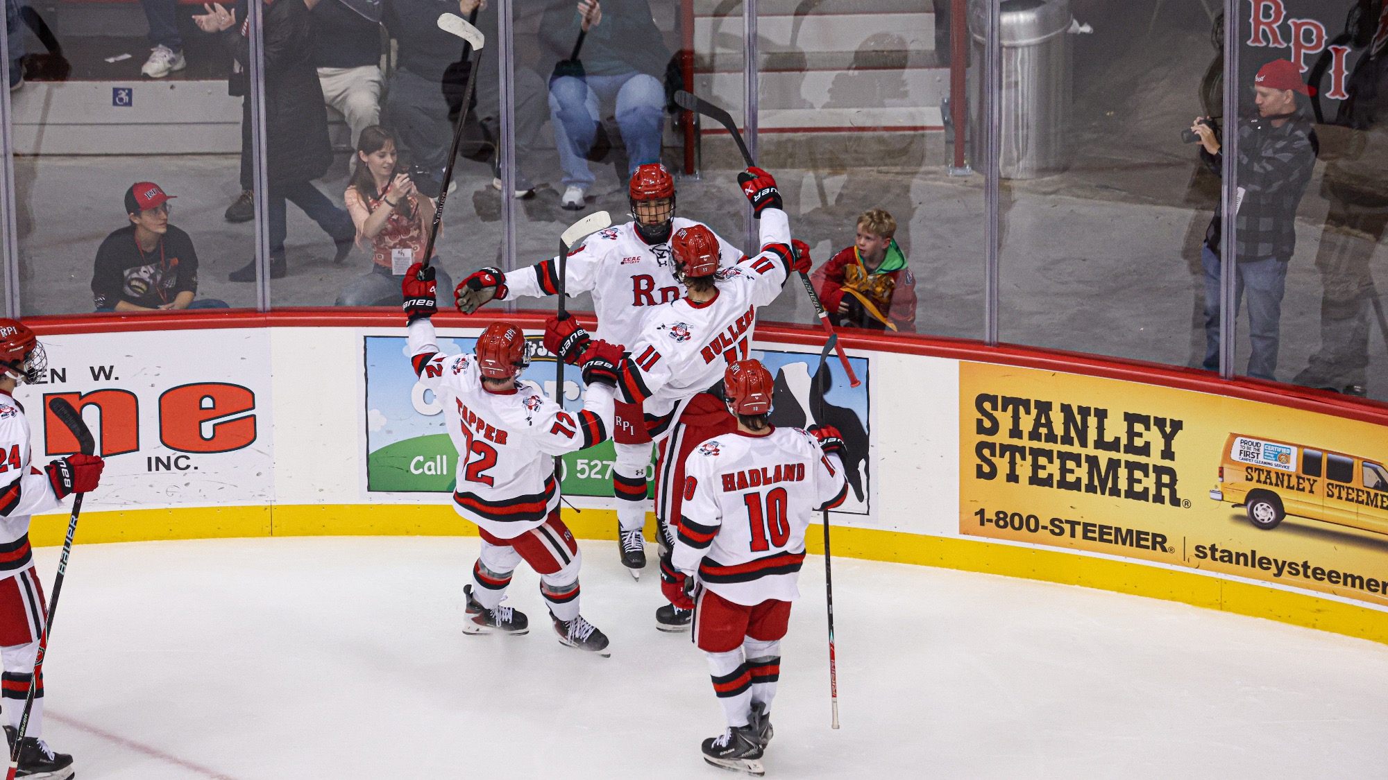 RPI Men’s Ice Hockey in action versus Ohio State on Saturday, October 10 2026 in Troy, New York.